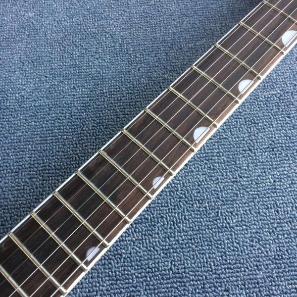 Custom Left Handed Electric Guitar in Black