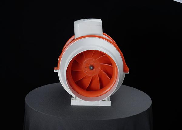 Toilet Plastic Mixed Flow Inline Duct Fans Extractor Ventilation Exhaust Blower