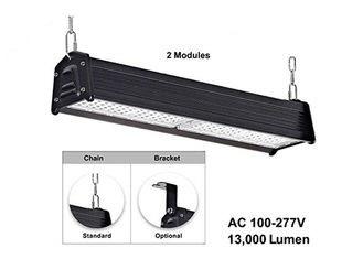 250 Watt Ultra Bright Suspended Linear Led Lighting 37500LM 100V - 277V  IP65