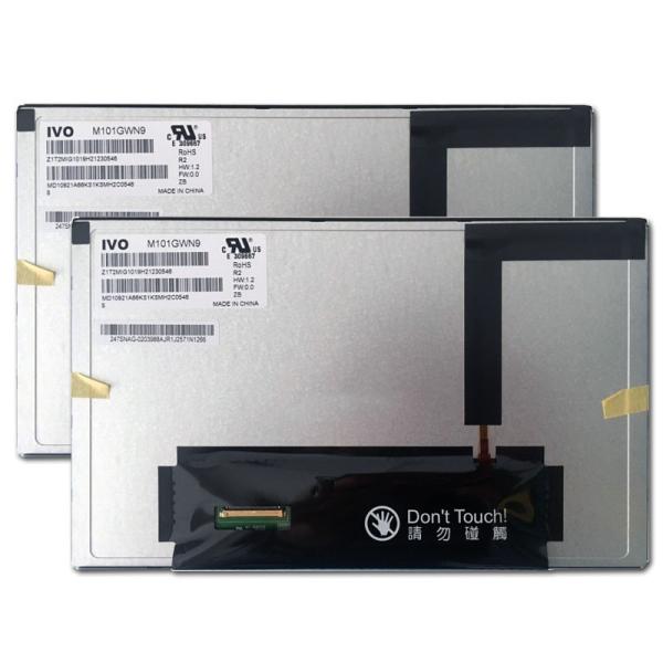 10.1 IVO M101GWN9 R2 IVO Display 1024x600 LCD de alta resolução com interface LVDS