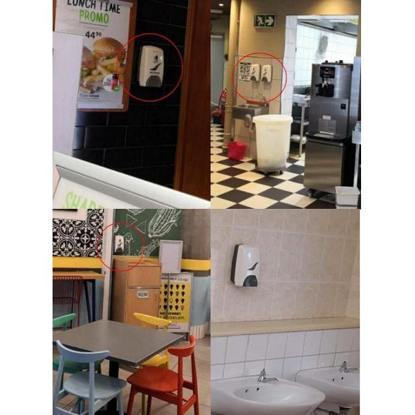 1000ml Plastic Manual Hand Soap Dispenser Hand Wash Sanitizer Antiseptic Disinfectant Dispenser For Personal Care