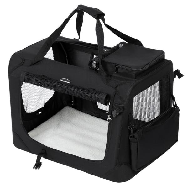 Soft Crate Cat Carrier Bag , Puppy Travel Bag Professional With OEM ODM Service