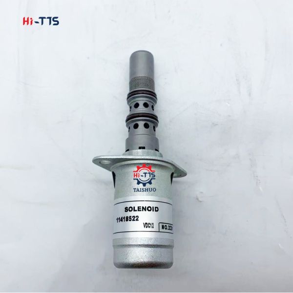 VOE11418522 11418522 Válvula solenoide de la marca Hi-TTS 24VDC para excavadora/cargadora de ruedas para L110G L110H L120G