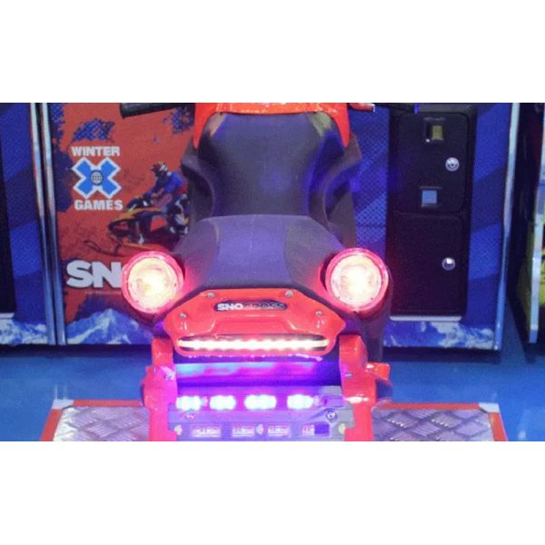 Winter X Games Snocross Moto Driving Arcade Game Machine RAWThrills Family Entertainment Center Bike Racing Games