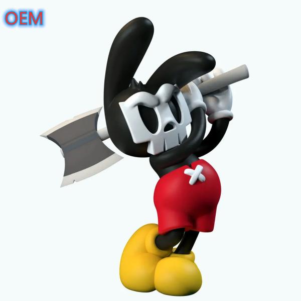OEM Factory Custom Collectible 3d Cartoon Vinyl Figure Toy Plastic Figure Toy