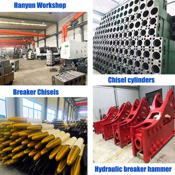 Зубило выключателя утеса шпинделей сверлильного станка 40-45t выключателя экскаватора 40CRMO 185mm гидравлическое