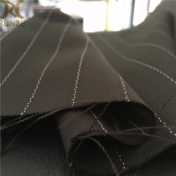 Элегантное женское платье 95% полиэстер 5% вискоз простые полосы ткань для шерсти блейзер ткань костюмы