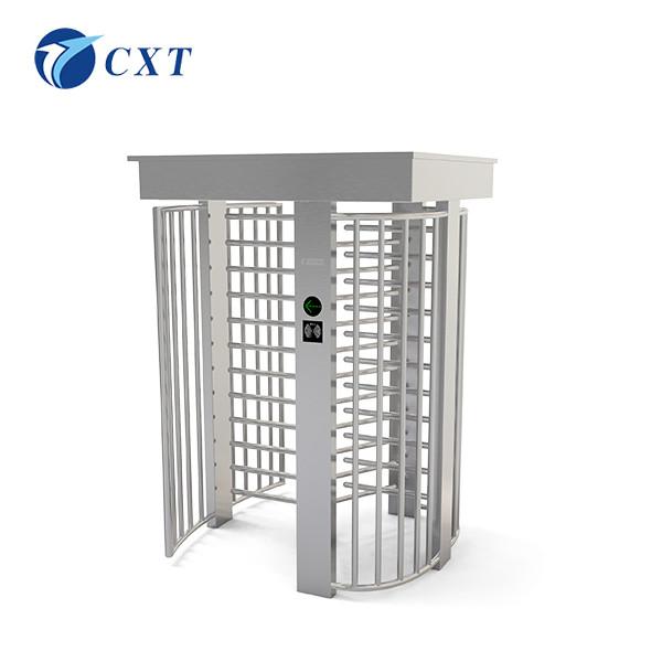 25-30 Person/Min 120-Degree Rotation Stainless Steel Full Height Turnstile with Anti Collision
