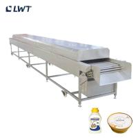 Esterilizador de alimentos em lata de aço inoxidável Máquina de esterilização UV de túnel