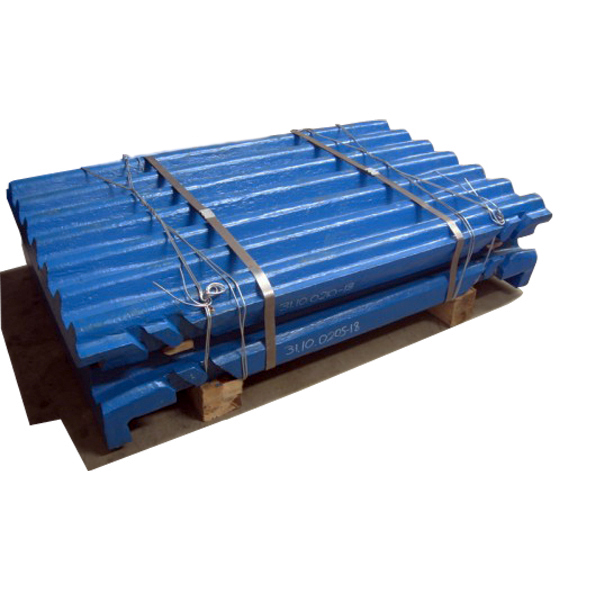 High Manganese Steel jaw Plate For Extec C12 QJ341 QJ340 Jaw Crushers