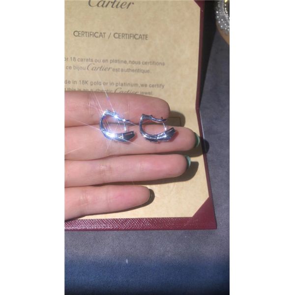 Luxury jewe factory serpenti series earring 18k white gold yellow gold rose gold diamond  Earring B Snake Earrings