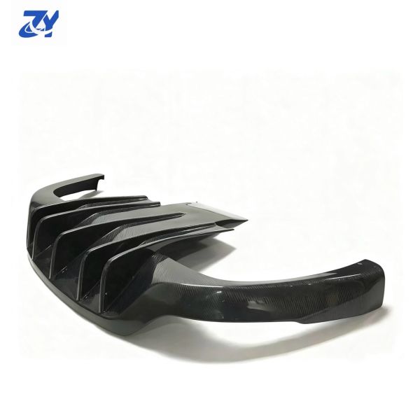 MC Style Carbon Fiber Car Rear Diffuser Down Spoiler for Maserati Gran Turismo GT
