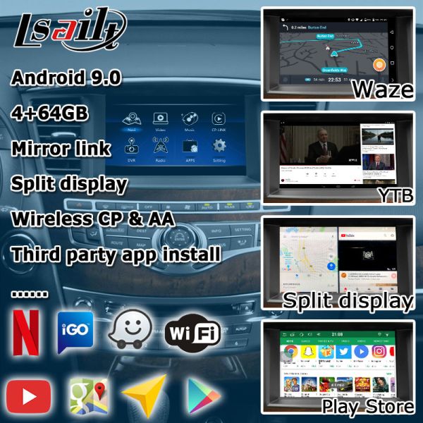 HD сенсорный экран с несколькими пальцами carplay android автоматическое обновление для Infiniti QX60 JX35 2013-2016 IT06