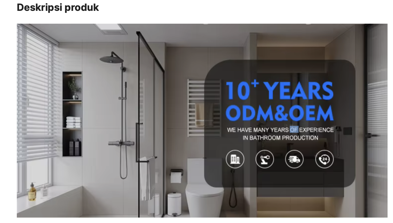 Bathroom Shower Room Handle High Durability With Custom Logo