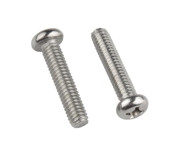 ANSI Nickel Plated Machine Screws Din 7985 M4  White Zinc Plating