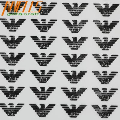 No Shrinking Heat Transfer Clothing Labels PMS Pantone Merrowed Border