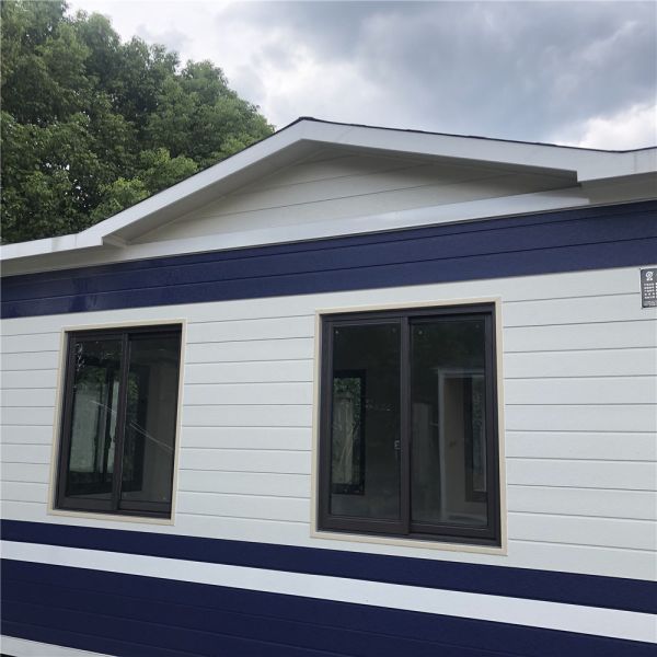 Дома современного модульного столбца 38m2 3mm стального роскошные полуфабрикат