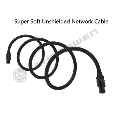 28awg Short Body FTP Patch Cord Rj45 Cat5e 4P Ethernet RJ45 Computer Network Cord, Cat5/Cat5e/Cat6 LAN Cable UTP 24AWG+100% Copper Wire