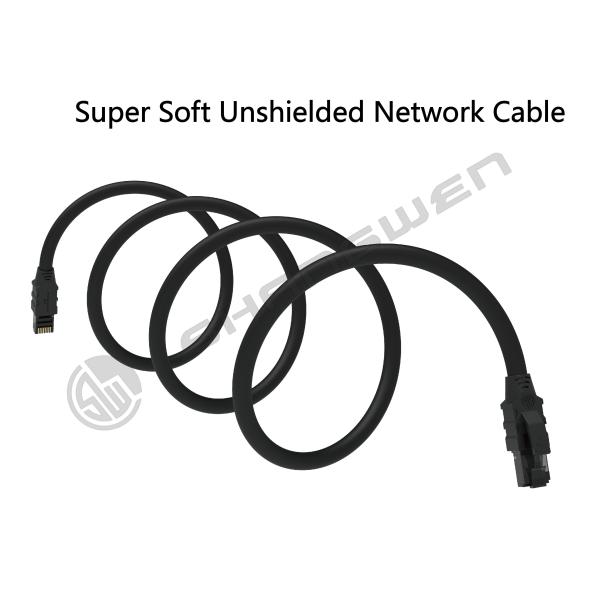 Cat5E Round UTP 24AWG UTP Soft 4pair CE UL Multiple Copper Twist 100% Oxygen Free Copper Patch Cord Ethernet Cable Cat5E  Cable