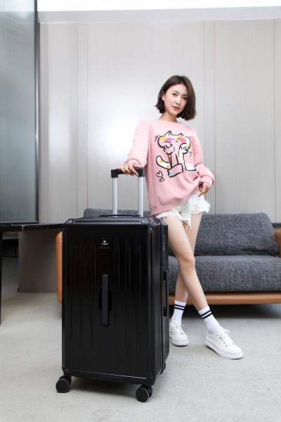 1683 Multifunctional fashionable travel suitcase 20 inches 24 inches 28 inches ABS material suitcase