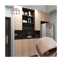 Películas de muebles de 2 pies de ancho de madera de grano de vinilo para revestimiento de paredes de papel tapiz para decoración del hogar contemporáneo
