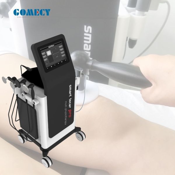 Smart Tecar 3 In 1 Indiba Tecar Therapy Shockwave Ultrasound Physio Physiotherapy Machine For Back Pain Relief Weight Loss