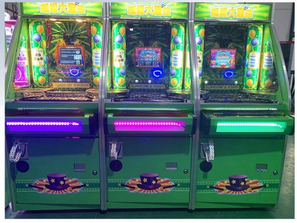 6 Players Joker Magician Arcade Coin Pusher Machine 194*80*229cm