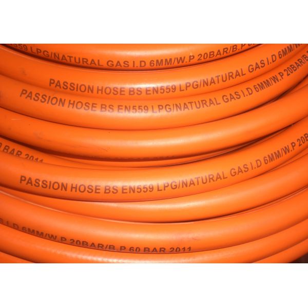 Заплетенная волокном усиленная труба шланга для бензина ЛПГ, 1/4" поверхность шл