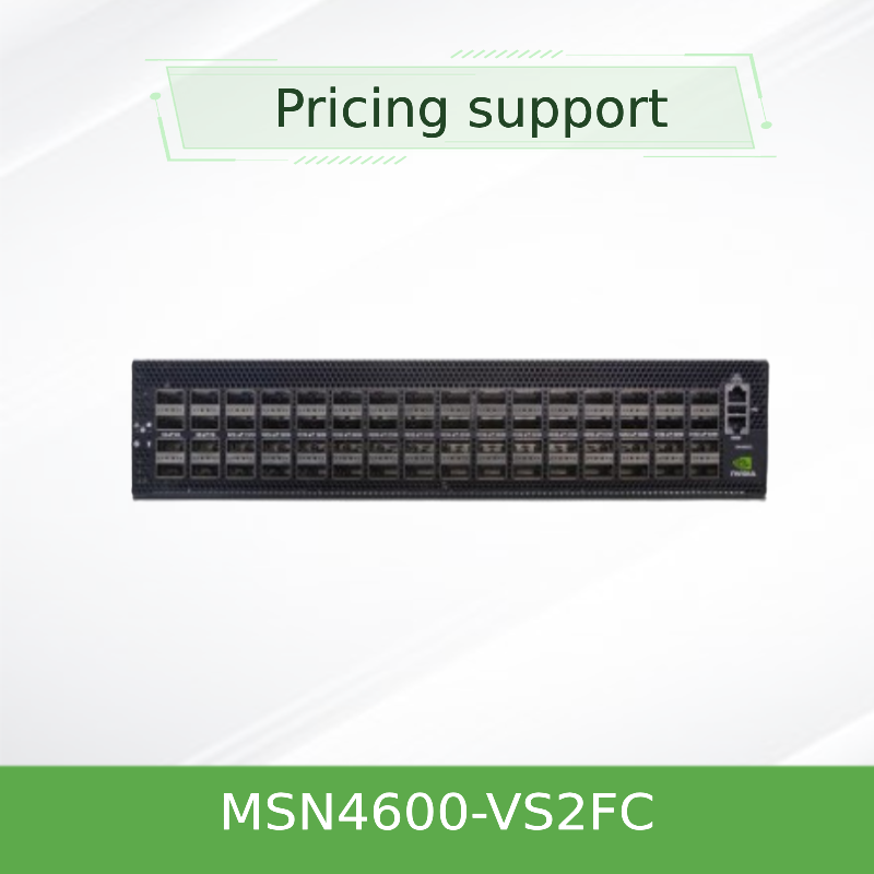Mellanox réseau Ethernet ouvert Commutateur MSN4600-VS2FC Spectrum-3 basé sur 200gbe 2u