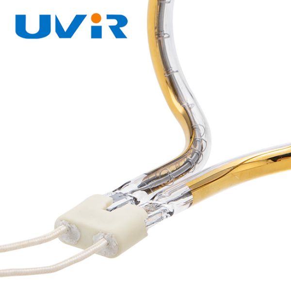 Золотопокрытая кварцевая инфракрасная лампа 220В 1000Вт