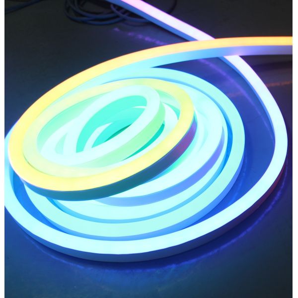 Мини-RGB цифровой пиксельный преследовательский светодиодный ленточный неон флекс