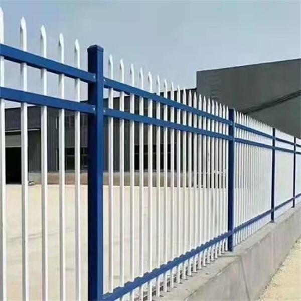 Rot Proof Heat Treated Metal Palisade Fencing Zinc Steel Fence