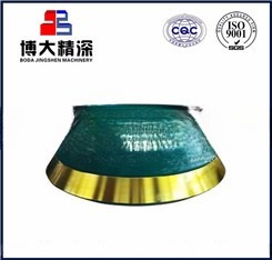 Casting Processing Type Mantle and Concave for GP300 Cone Crusher Replacement Parts