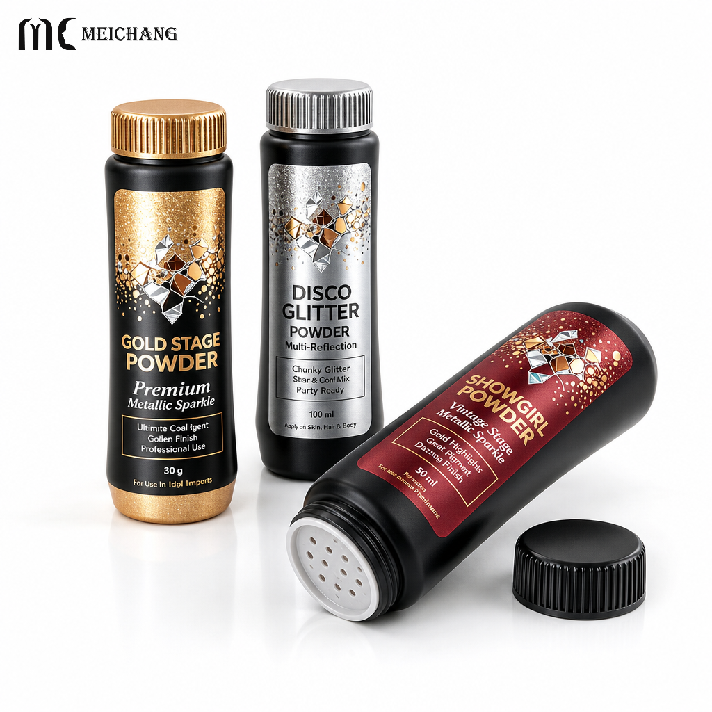 60g/100g Custom Mini Black Powder Shaker Bottle (MC-1510)