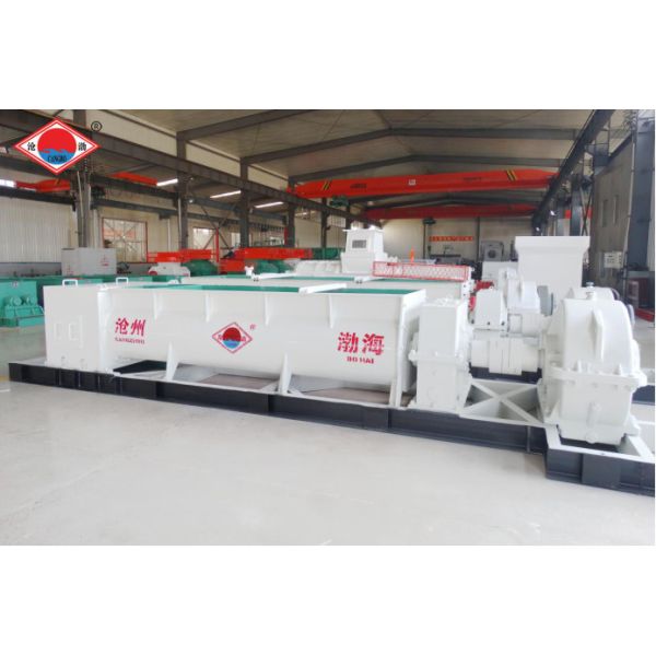 Automatic Steel Single Shaft Brick Extruder Machine For Brick Plant