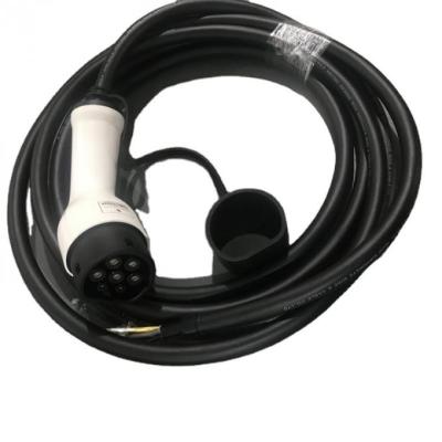 Tipo 2 Cable de extensión de carga de vehículos eléctricos trifásico Norma europea