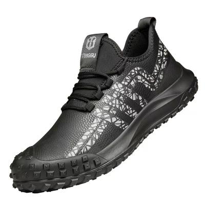 Unisex Kitchen Safety Shoes Anti Smash Slip On Work Shoes Durable SRC