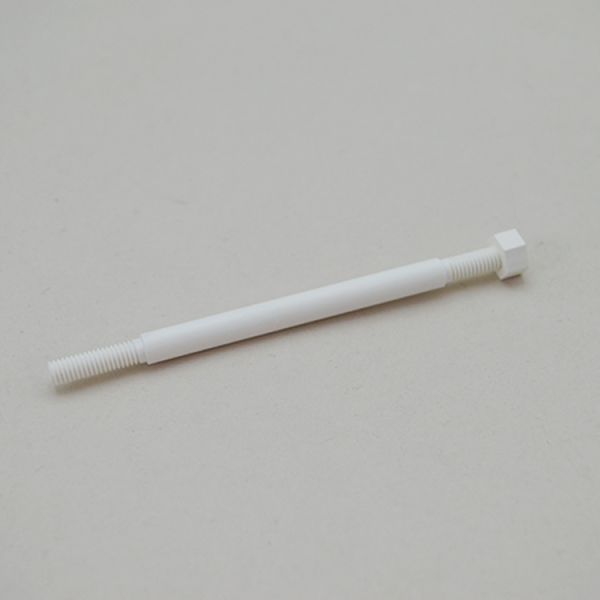 High Purity Threaded BN Boron Nitride Ceramic Rod