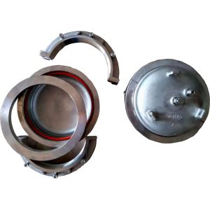 φ180mm Plastic Pipe End Caps For Conveyance Fluids