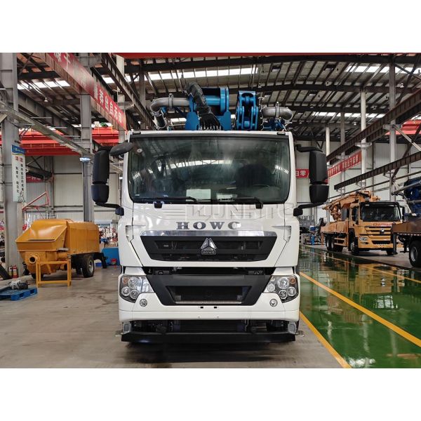 HOWO TX 6x4 Шасси Бетонный насос 400 л.с. 58 м 400 л.с. Бетонный насос