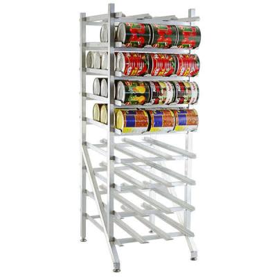 Cremalheiras resistentes distribuidoras do armazenamento das conservas alimentares, cremalheiras do armazenamento de fio do quadro do metal