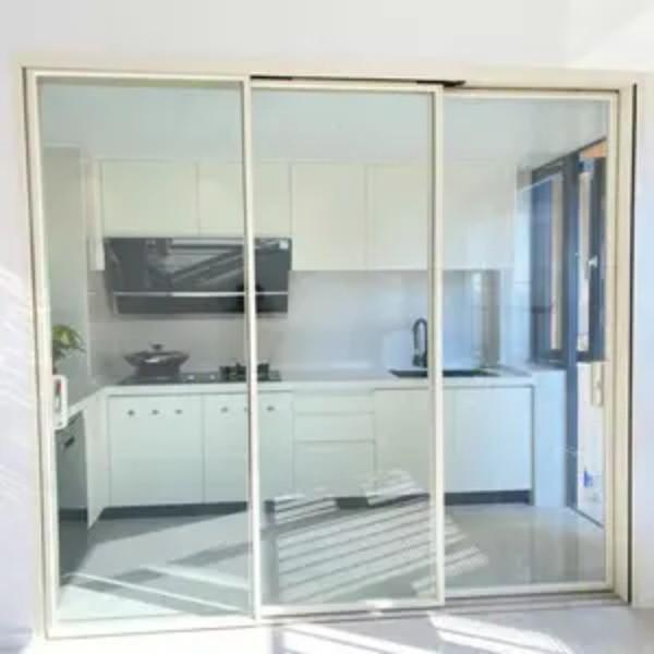 6mm-15mm Double Glazed Glass Soundproof Kitchen Room Sliding Door Glass