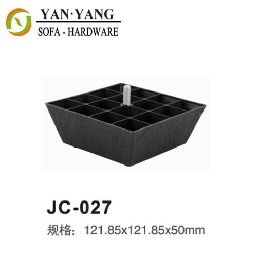 finest sofa feet square high quality plastic sofa feet JC-027