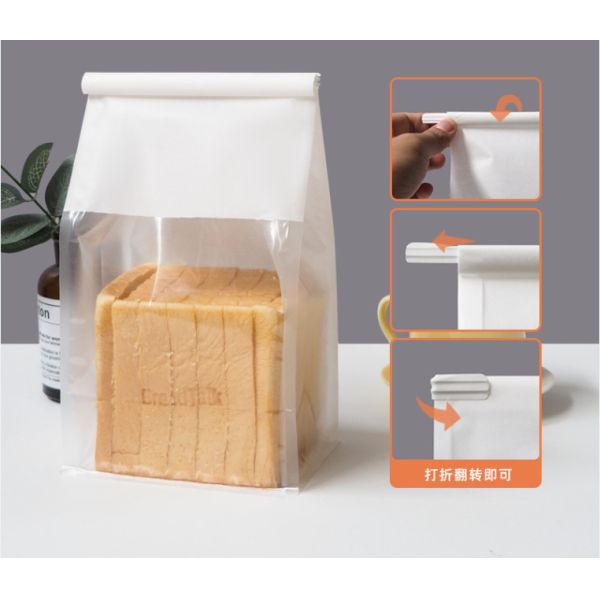 Food Storage Plastic Bread Bag with Printed 10 Colours and High Durability