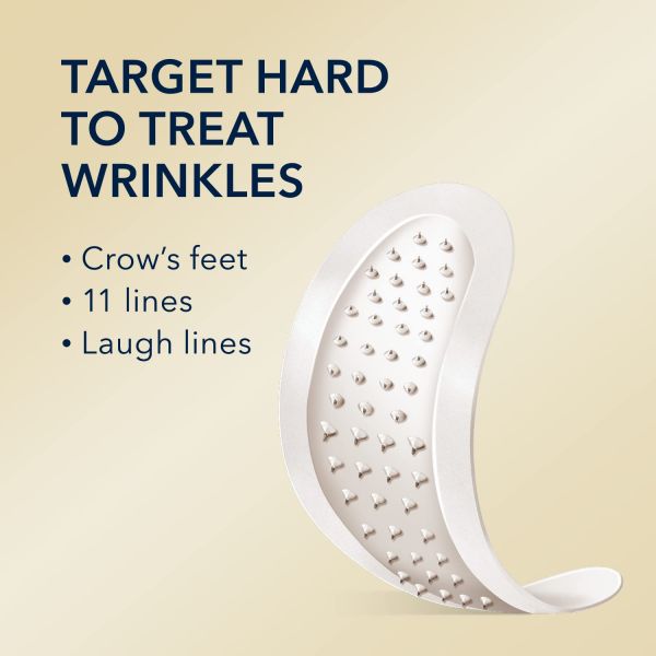OEM Logo Dissolving Microneedle Forehead Patch Hydro Face Patches For Wrinkles