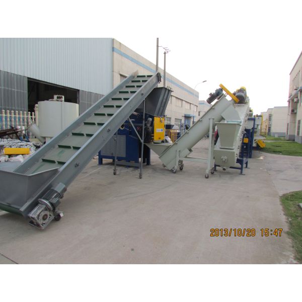 320kw Agricultural Mulching Plastic Film Recycling Machine