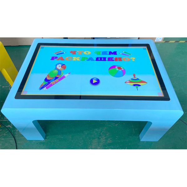 Interactive Kids Game Multitouch Table With Touch Screen Kids Education LCD Touchscreen Desk
