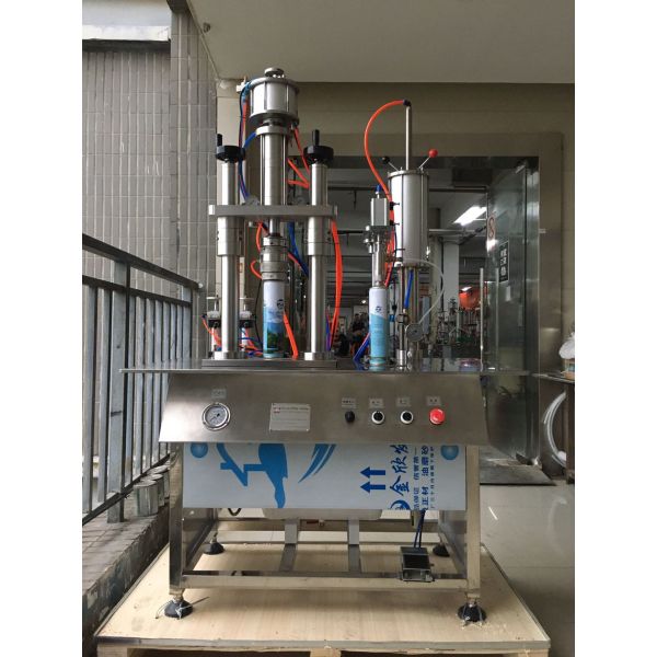150KG Oxygen Cylinder Filling Machine Aerosol Can Butane Co2 Gas Filling Line