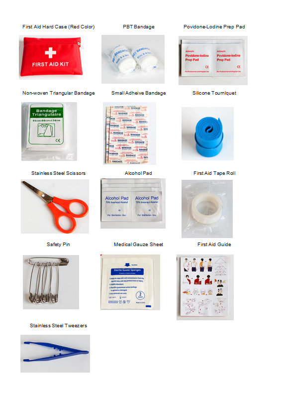 Emergency Supplies First Aid Kit Home School Outdoor Essentials Survival Kit Travel Waterproof Compact Bag Medical Kits Logo