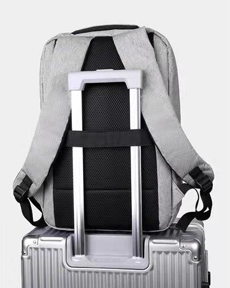 Lightweight Casual Travel Backpack Simple Daily Rucksack Business Shoulder Bag For Men